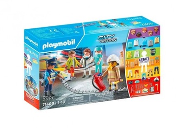 PLAYMOBIL 71400 Służby ratownicze