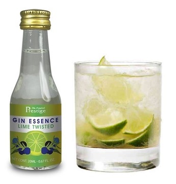 Esencja zaprawka do alkoholu GIN & LIME smak