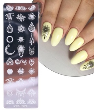 BLASZKI DO STEMPLI BLASZKA DO STEMPELKÓW stz n09