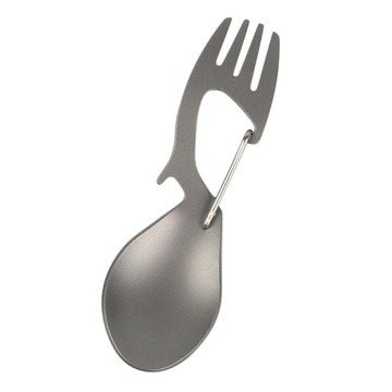 Wielofunkcyjna łyżka widelec Spork ze stopu tytanu