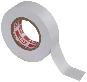 Taśma izolacyjna z PCV PVC 19 mm x 20 m Biała Emos