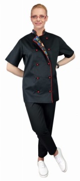 Поварской халат Master Chef с короткими рукавами