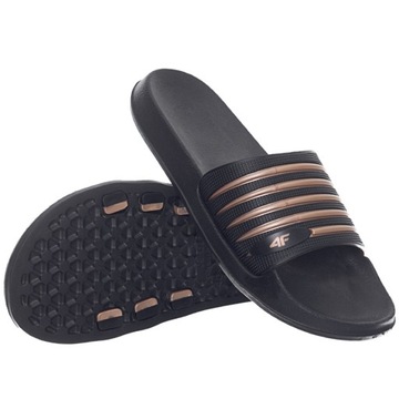 KLAPKI MĘSKIE 4F SPORTOWE GUMOWE BASENOWE NA LATO PO DOMU