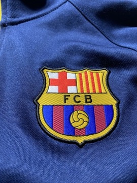 NIKE FC BARCELONA BARCA oryginalna rozpinana granatowa bluza rozmiar S