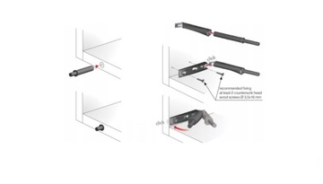 Бампер Push to open K-PUSH RUBBER длинный БЕЛЫЙ