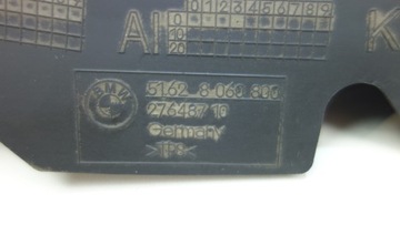 LIŠTA NÁRAZNÍKU PRAVÝ PŘEDNÍ BMW 2 F22 F23 13-21 8060800