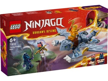 LEGO NINJA GO 71810 NIEBIESKI SMOK RUCHOMY SMOCZĄTKO FIGURKI RIYU FIGURKA