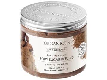 ORGANIQUE Bronzing Therapy Cukrowy Peeling do ciała 200ml
