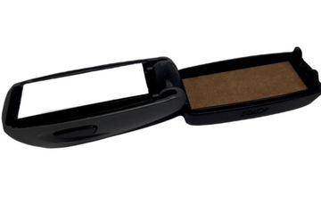 Штамп GREEN MOUSE, маленький, карманный, с 4 линиями, дизайн Mouse Colop