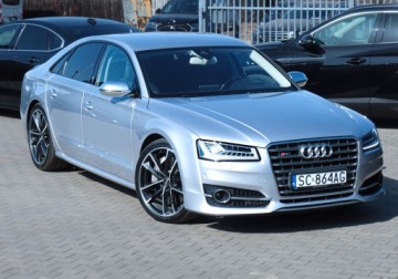 Audi A8 D4 S8 Facelifting 4.0 TFSI 605KM 2016 Audi S8 Plus 605koni Matrix Night View Ceramika Wentyle dociąg 360° Webasto, zdjęcie 38