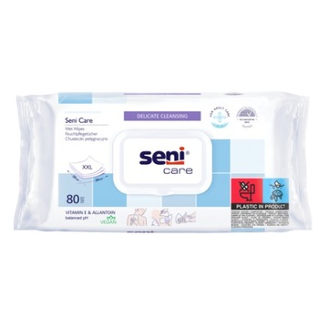 Seni Care Chusteczki nasączone pielęgnacyjne 80szt