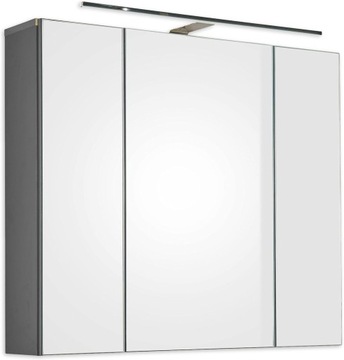 WADLIWA LINE szafka łazienkowa z oświetleniem LED 80 x 69,5 x 17 cm