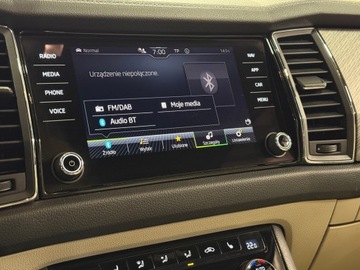 Skoda Kodiaq I SUV Facelifting 2.0 TSI 190KM 2022 Skoda Kodiaq Style 4x4 190KM DSG, Salon Polska, Be, zdjęcie 33