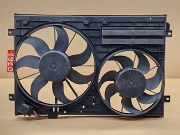 MODUŁ STEROWNIK WENTYLATORY AUDI SKODA SEAT VW TDI TSI TFSI