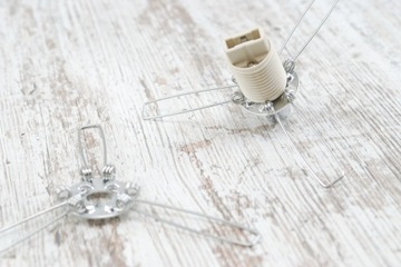 sprężyna do klosza szklanego mocowanie M10 do abażuru lampa loft DIY 120