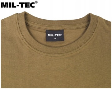 Koszulka wojskowa T-Shirt pod mundur Mil-Tec bawełna Coyote XXL