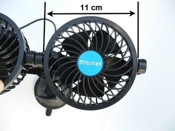 СУПЕР ВЕНТИЛЯТОР, ДВОЙНОЙ АВТОМОБИЛЬНЫЙ ВЕНТИЛЯТОР, 12 В