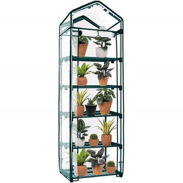 САД ТЕПЛИЦА БАЛКОН 5 полок 190x70x50см UV4 для БАЛКОНА ПЛЕНКА