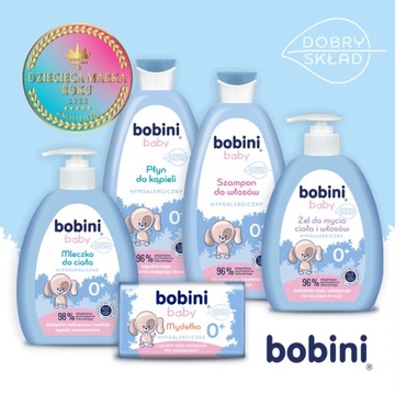 Bobini Baby Гипоаллергенный кондиционер для белья для детей 5,4л 150 стирок