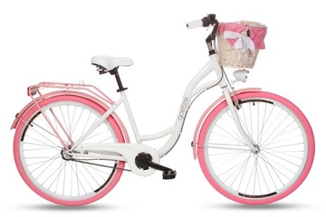 Городской велосипед GOETZE Colors 28 3b + корзина DAMKA