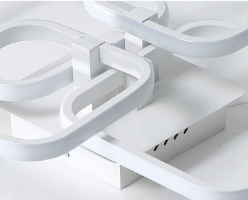 СОВРЕМЕННЫЙ СВЕТОДИОДНЫЙ ПОТОЛОЧНЫЙ СВЕТИЛЬНИК ЛЮСТРА ДЛЯ ГОСТИНОЙ