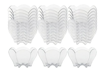 Десертные стаканчики CROWN FINGERFOOD, многоразовые контейнеры, 90 мл, 24 шт.