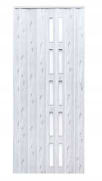 DRZWI HARMONIJKOWE PRZESUWNE DĄB ALASKA 005S 80 cm