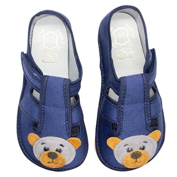 тапочки домашние детский сад BAREFOOT BEAR 13 г.21