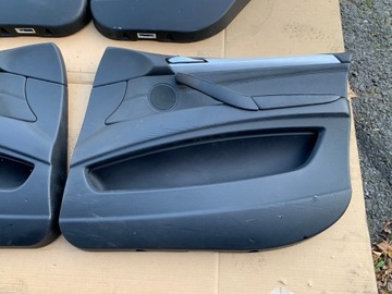 ОБИВКА ДВЕРЕЙ ПЕРЕДНЯЯ ЗАДНЯЯ BMW X5 E70 ЕВРОПА КОЖА