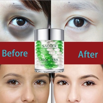 Крем для глаз с алоэ вера против морщин, против старения, удаления темных кругов