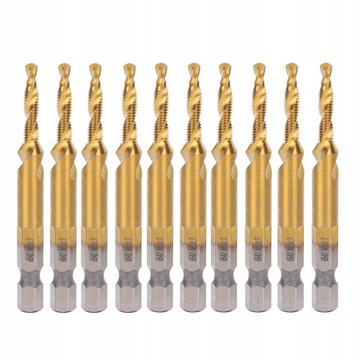 10X WIERTŁA GWINTUJĄCE HSS M4 3.3mm GWINTOWNIKI