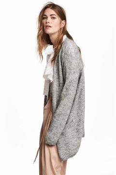 Sweter Kardigan wełniany H&M XS