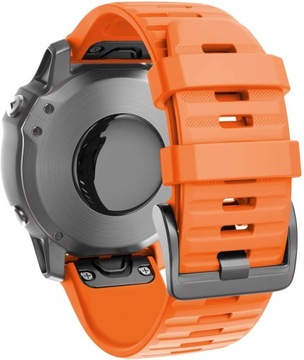 POMARAŃCZOWY Pasek Garmin Epix 2 PRO 51mm (26mm)