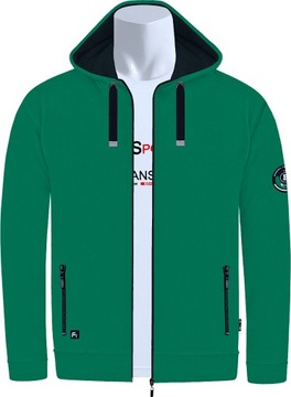 CIEPŁA SUPER BLUZA KRM rozpinana z kapturem 8XL zcz. JAKOŚĆ PRODUKT POLSKI