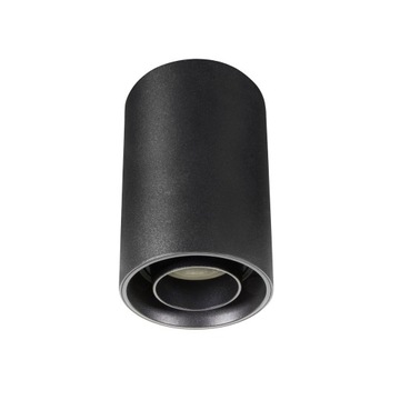 Oprawa sufitowa tuba ruchoma czarna CHLOE SPOT