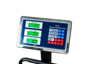 ЭЛЕКТРОННЫЕ ВЕСЫ 500КГ 60Х80 МАГАЗИН СКЛАД