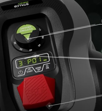 ИНТЕЛЛЕКТУАЛЬНАЯ КОСИЛКА-РОБОТ-КОСИЛКА ПРИМЕНЕНИЕ RMP950 STALCO S-98702