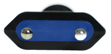 PLUGS PLUG 2.5A/250V, II класс iz WT-1/2.5A W-99525 BLACK