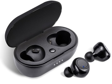 SŁUCHAWKI BEZPRZEWODOWE BLUETOOTH + POWERBANK TWS
