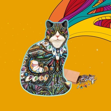 Пазл деревянный The Jeweled Cat 250 шт.