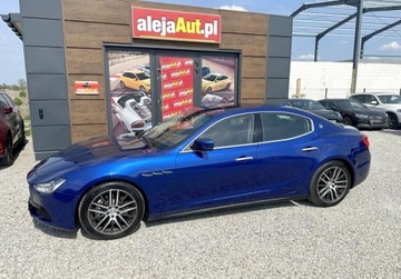Maserati Ghibli III Sedan 3.0 V6 410KM 2015 Maserati Ghibli SQ4 GHIBLI 3.0 BENZ 410 KM 2015r Warszawa 3.0 Benzyna