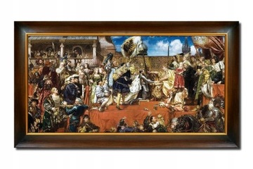 Jan Matejko HOŁD PRUSKI obraz REPRODUKCJA + RAMA