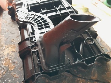 Масло Smok 2.2dci vito 447, двигатель 651, повреждено основание поддона двигателя