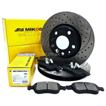 Tarcze Klocki MIKODA Renault LAGUNA II Przód 300mm