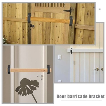 2 шт. дверные кронштейны U-образный скользящий кронштейн