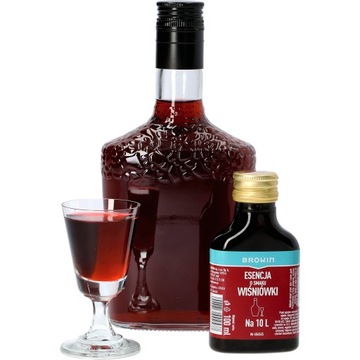 Esencja o smaku wiśniówki na 10L - 100 ml zaprawka