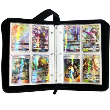 Папка-альбом на 400 КАРТ ПОКЕМОН с ручкой