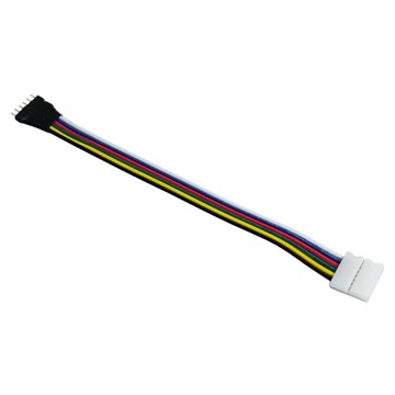 Adapter złączka-męski RGBCCT 12mm 6PIN