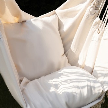 Подвесное кресло, бразильский стул, качели, гамак, кресла-качалки с подушками XL