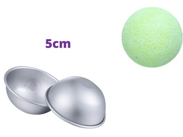 Алюминиевая металлическая бомбочка для ванны своими руками 5 см.